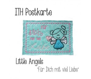 ITH Postkarte Little Angels - Für Dich mit viel Liebe